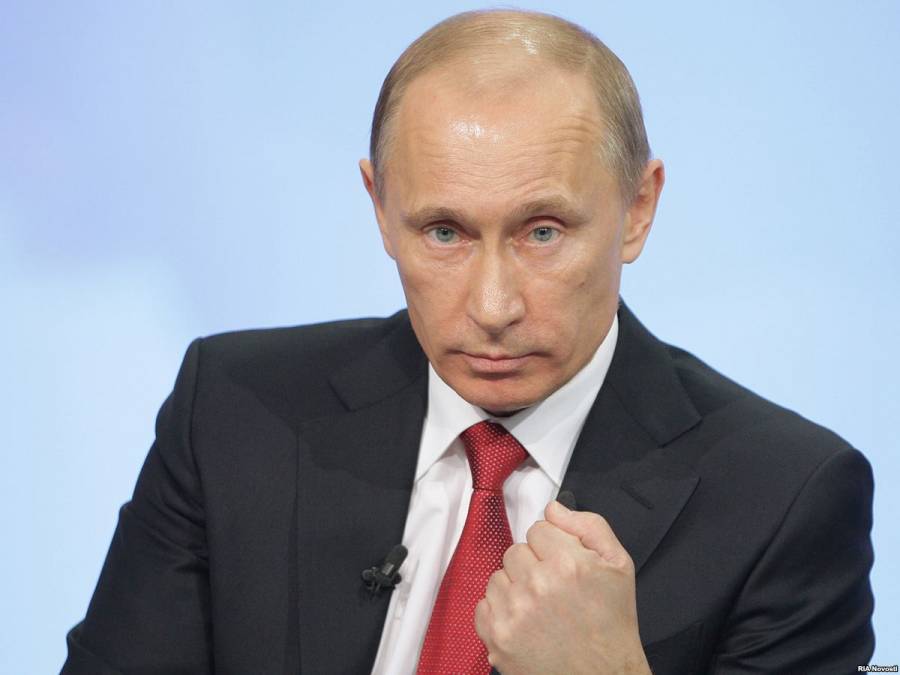 Фотография к новости Владимир Путин советует Штатам не давить на Россию