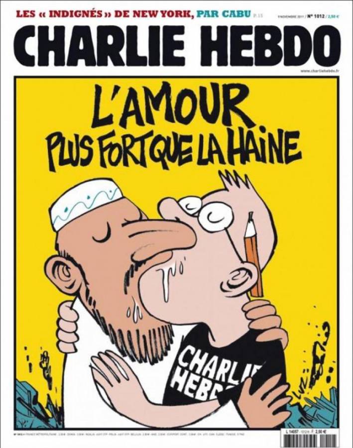 Фотография к новости Гибель журналистов Charlie Hebdo принесла журналу огромную прибыль