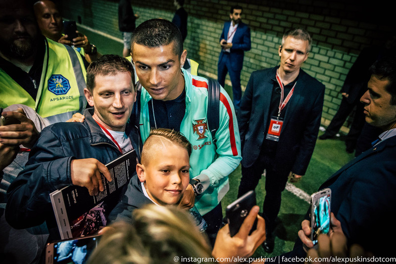 Cristiano Ronaldo фото после игры